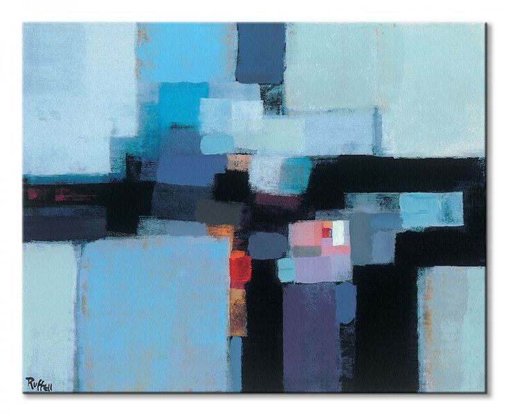 Abstract Opus Twelve - obraz na płótnie 50x40 cm zdjęcie 2