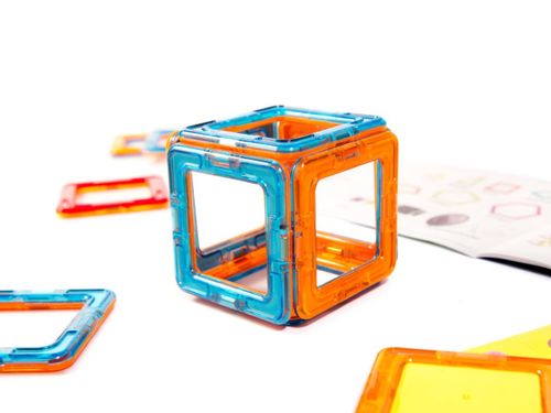 Kolorowe klocki magnetyczne MAGICAL MAGNET 52SZT na Arena.pl