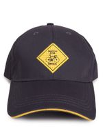 Czapka z daszkiem bejsbolówka chłopięca rower grafitowa 50-54 YOCLUB