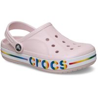 Crocs Dziecięce Lekkie Buty Chodaki Bayaband Rainbow Band Clog 28-29