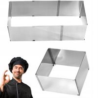 DUŻY RANT PROSTOKĄTNY FORMA REGULOWANA 20-38x38x46cm WYS. 15cm