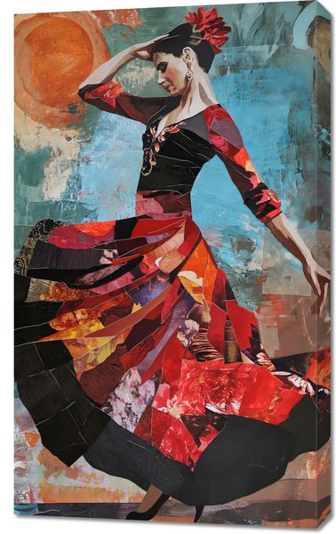 Obraz 60x100cm Taniec Flamenco zdjęcie 1