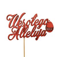 Topper pik "Wesołego Alleluja"- napis