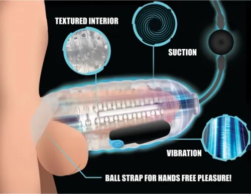 xr brands milker pro - automatyczna maszyna intymna z funkcją ssania na Arena.pl