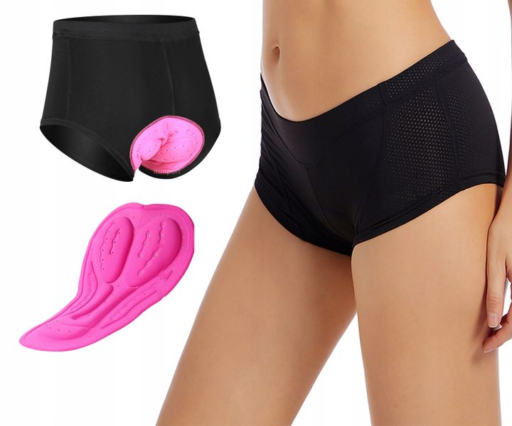 Szorty SPODENKI ROWEROWE Bokserki ŻEL WKŁADKA XXL zdjęcie 1