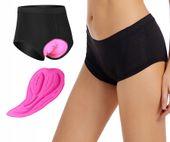 Szorty SPODENKI ROWEROWE Bokserki ŻEL WKŁADKA XXL