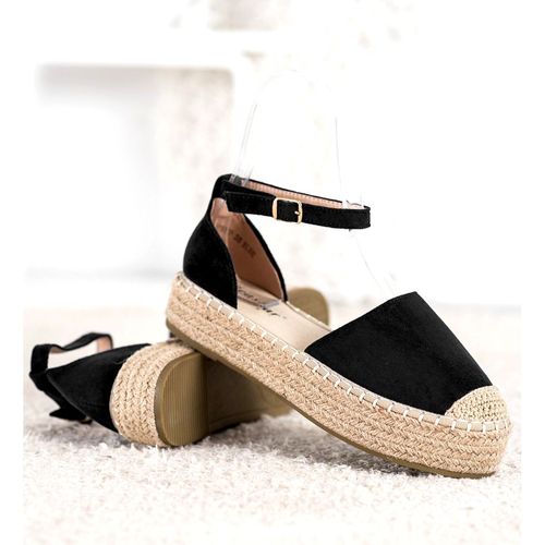 Czarne Espadryle Na Platformie r.37 na Arena.pl