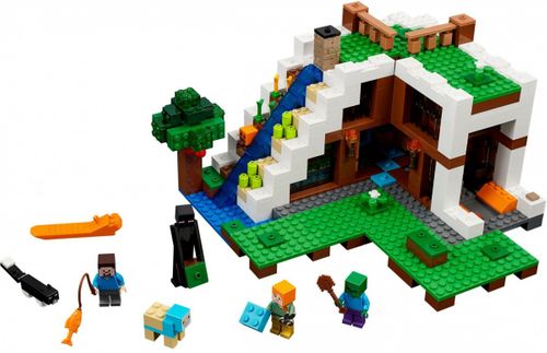 Lego Minecraft Baza pod wodospadem na Arena.pl