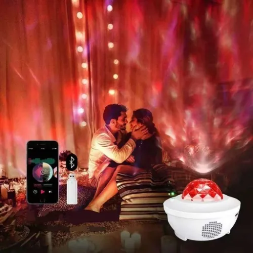 PROJEKTOR GWIAZD LAMPKA NOCNA RZUTNIK LED DO SYPIALNI DLA DZIECI NA PREZENT na Arena.pl