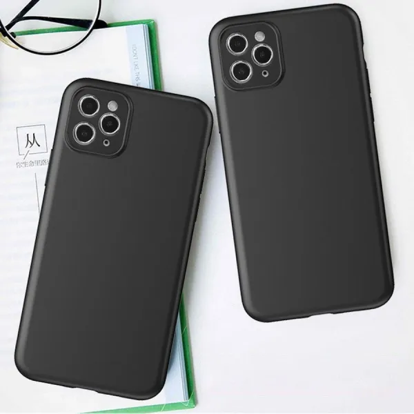 etui silikonowe soft case do google pixel 8 pro - czarne zdjęcie 5