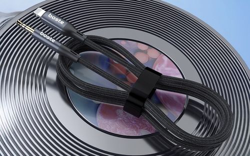 BOSTE KABEL ADAPTER PRZEJŚCIÓWKA AUDIO LIGHTNING DO IPHONE MINI-JACK AUX 1M na Arena.pl