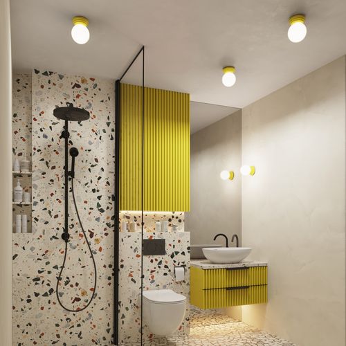 Plafon ZORI żółty IP44 na Arena.pl