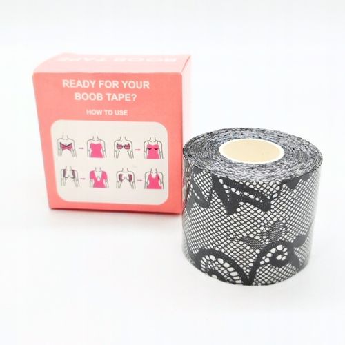 TAŚMA KORONKOWA SAMOPRZYLEPNA modelująca biust UNOSZĄCA PushUp BOOB TAPE na Arena.pl