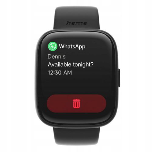 Smartwatch Hama 4000 czarny na Arena.pl