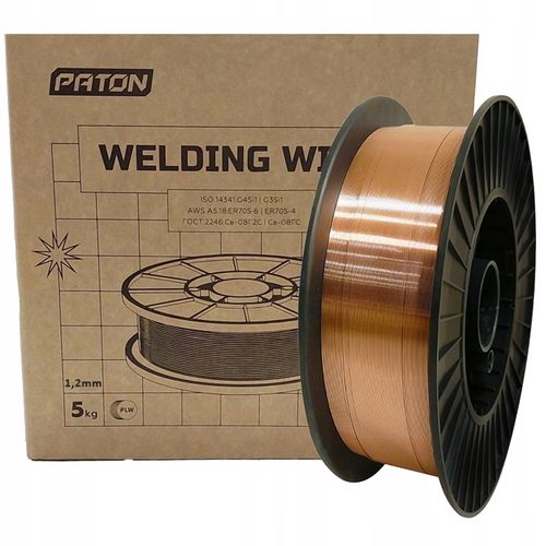 Drut Spawalniczy 1,2mm 5kg SG3 G4Si1 Do Migomatu Spawarka MIG MAG PATON na Arena.pl