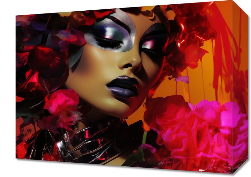 Obraz 40x30cm Kwiecista Diva zdjęcie 1