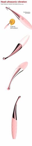 stymulator-nana orgasmic vibrator -pink na Arena.pl
