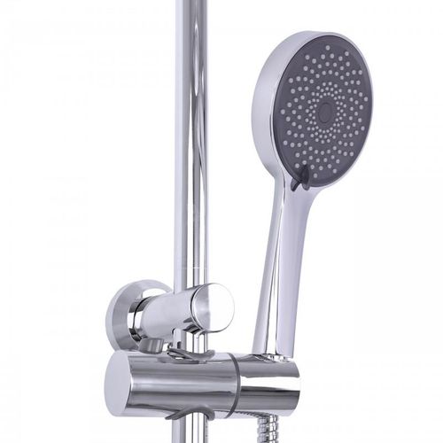 Słuchawka prysznicowa srebrna 3 funkcyjna uniwersalna natryskowa mocna na Arena.pl
