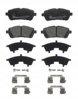 Brembo P 24 203 Zestaw klocków hamulcowych, hamulce tarczowe