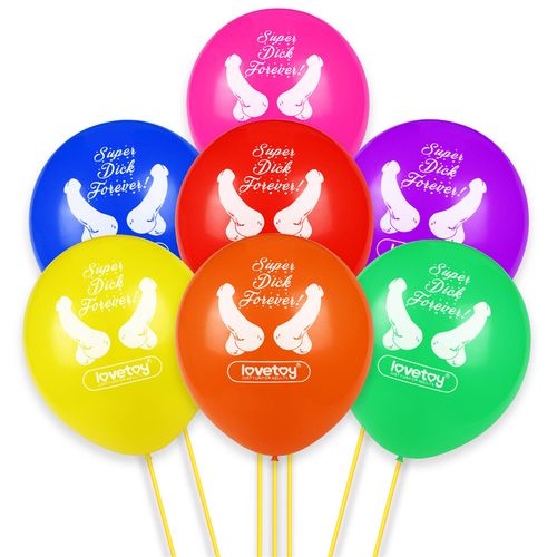 Super Dick Forever Bachelorette Balloons(Pack Of 7) na Arena.pl
