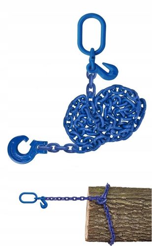 ŁAŃCUCH DO ZRYWKI ZRYWKOWY 3m Ø8 60kN G100 atest na Arena.pl