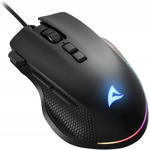 Mysz Sharkoon Shark Force 3 Black zdjęcie 9