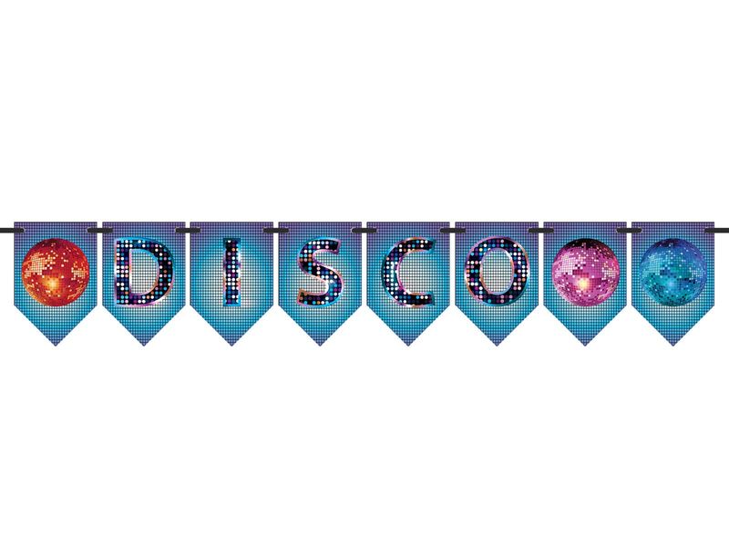 Baner wiszący flagi Disco kula, 500 cm zdjęcie 1