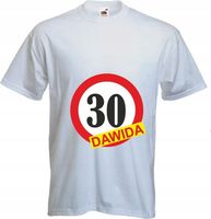 Koszulka na URODZINY 18 20 30 40 50 60 imię napis