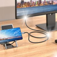 KABEL PRZEWÓD ADAPTER PRZEJŚCIÓWKA USB-C TYP C DO HDMI 4K 30Hz 200cm do TV