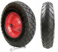 KOŁO KÓŁKO DO TACZKI TACZEK 4.80/4.00-8 400x8 4PR POMPOWANE MOCNE ROMB