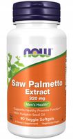 NOW Foods Saw Palmetto 320mg PALMA SABAŁOWA DYNIA PROSTATA VEGE 90k