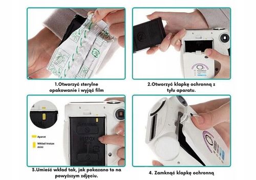 Wkłady Instax MINI 2x20sztuk 40 ZDJĘĆ Film Fujifilm 11 12 EVO Drukarka Link na Arena.pl