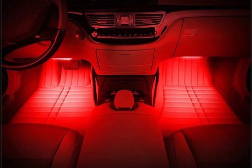 OŚWIETLENIE KABINY 4x12 LED RGB MUSIC AUDIO DŹWIĘK na Arena.pl