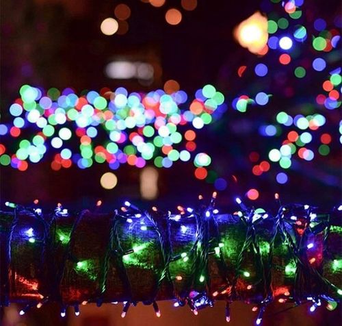 LAMPKI CHOINKOWE 1000 LED FLASH ZEWNĘTRZNE WEWNĘTRZNE ŚWIĄTECZNE MULTIKOLOR na Arena.pl
