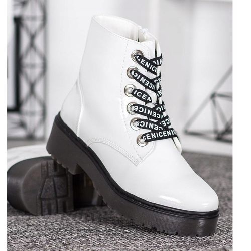 Białe Buty Na Platformie r.40 na Arena.pl