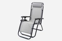 WYGODNY LEŻAK OGRODOWY PLAŻOWY ZERO GRAVITY PÓŁKA