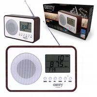 Radio Kuchenne Cyfrowe Retro Fm Zegar Budzik