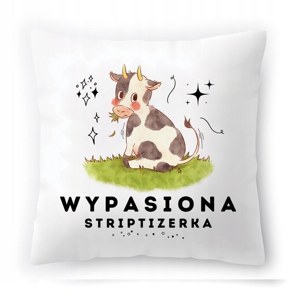 Dla Striptizerki Poduszka Na Urodziny Na Prezent Z Nadrukiem Ze Zdjęciem zdjęcie 1