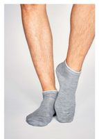 Skarpety stopki męskie Henderson szare z bambusa 43-46