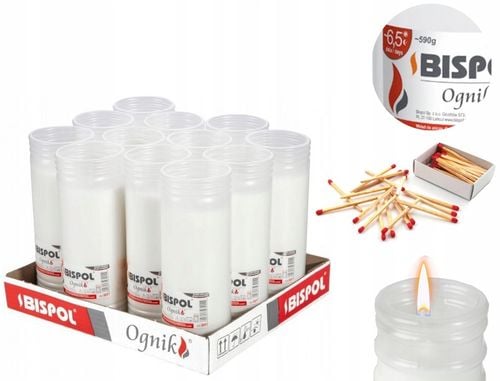 bispol - wkład zalewany ognik wp7 - 12 szt. na Arena.pl