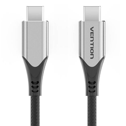 Kabel USB Vention TAAHF USB-C do USB-C 60W 1m (szary) na Arena.pl