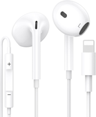Słuchawki Douszne Do iPhone Stereo Złącze Lightning Pilot Mikrofon