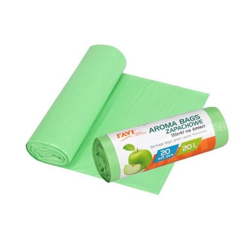 Worki na śmieci zapachowe AROMA 20 L 20 szt. idealne do koszy łazienkowych na Arena.pl