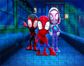 Puzzle Spidey i Przyjaciele