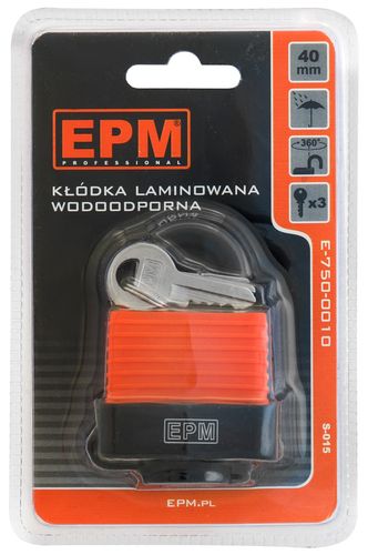 kłódka laminowana s-015 40mm - e-750-0010 na Arena.pl