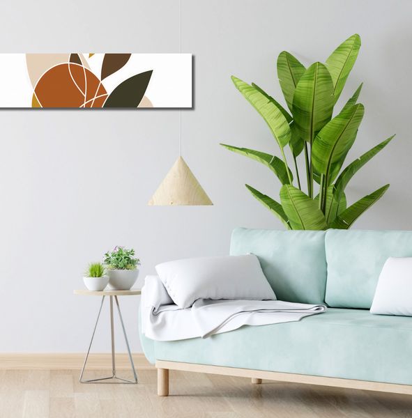 Obraz 90x20cm Organiczna Kasacja zdjęcie 2