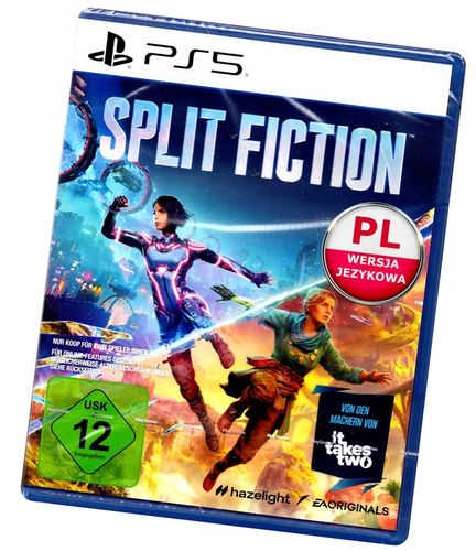 SPLIT FICTION PS5 NOWA Pudełkowa PO POLSKU na Arena.pl