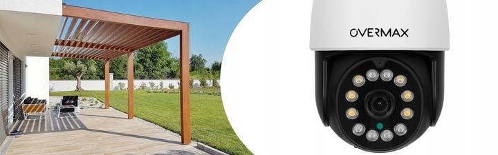 KAMERA ZEWNĘTRZNA OBROTOWA 25s LAN 12 DIOD LED IP66 WIFI Full HD 4x ZOOM zdjęcie 14