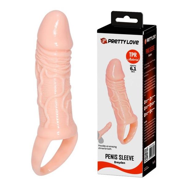 Cielista Nasadka Powiększająca Penisa - Men Extension Xd Breyden zdjęcie 1
