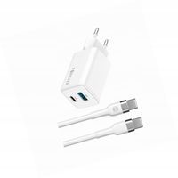 Szybka ładowarka GaN 45W USB-C z kablem do Motorola Moto Edge 50 Fusion